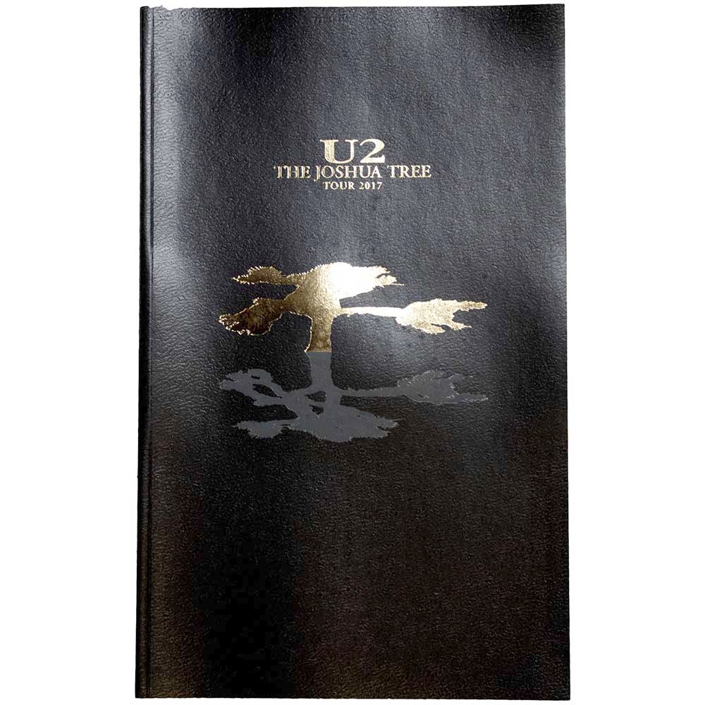 U2 - Joshua Tree 2017 Tourprogramma - Zwart